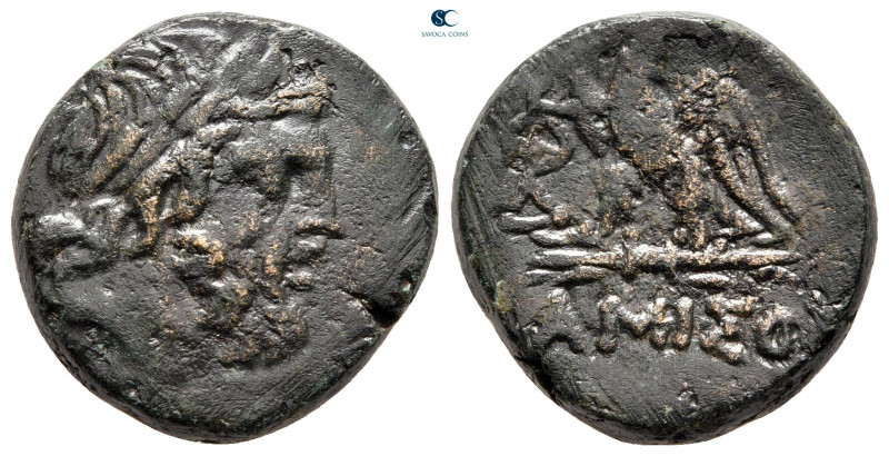 Pontos. Amisos. Time of Mithradates VI Eupator 120-63 BC. 
Bronze Æ

19 mm, 8...