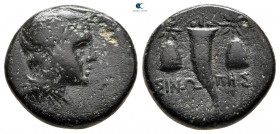 Paphlagonia. Sinope circa 120-100 BC. Bronze Æ