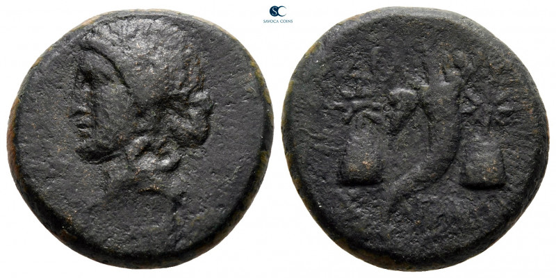 Mysia. Adramytteion circa 200-100 BC. 
Bronze Æ

20 mm, 6,90 g



very fi...