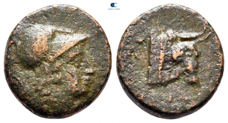Mysia. Pergamon circa 310-282 BC. 
Bronze Æ

15 mm, 3,33 g



nearly very...