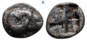 Troas. Kebren circa 380-350 BC. Obol AR