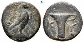 Aiolis. Kyme circa 350-250 BC. Bronze Æ