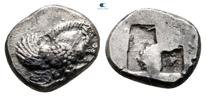 Ionia. Klazomenai circa 480-400 BC. 
Diobol AR

9 mm, 1,14 g



very fine