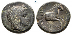 Ionia. Kolophon circa 360-330 BC. Bronze Æ