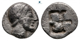 Ionia. Phokaia circa 521-478 BC. Obol AR