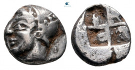 Ionia. Phokaia circa 521-478 BC. Obol AR