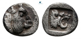 Ionia. Samos circa 550-400 BC. Hemiobol AR