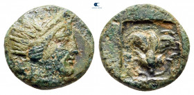Caria. Rhodos circa 250-200 BC. Bronze Æ