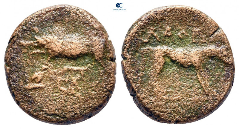 Phrygia. Laodikeia ad Lycum circa 100-0 BC. 
Bronze Æ

15 mm, 3,01 g



n...