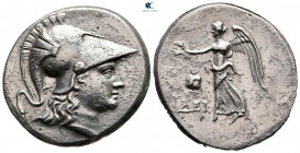 Pamphylia. Side circa 205-100 BC. Tetradrachm AR