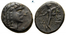 Seleukid Kingdom. Contemporary barbaric imitation. Antiochos II Theos 261-246 BC. Bronze Æ
