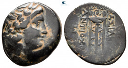 Seleukid Kingdom. Sardeis. Antiochos III Megas 223-187 BC. Bronze Æ