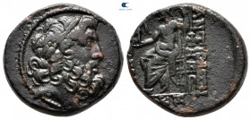 Seleucis and Pieria. Antioch circa 100-0 BC. Bronze Æ