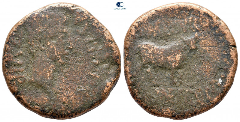 Hispania. Celsa-Lepida. Augustus 27 BC-AD 14. 
Bronze Æ

30 mm, 16,94 g


...