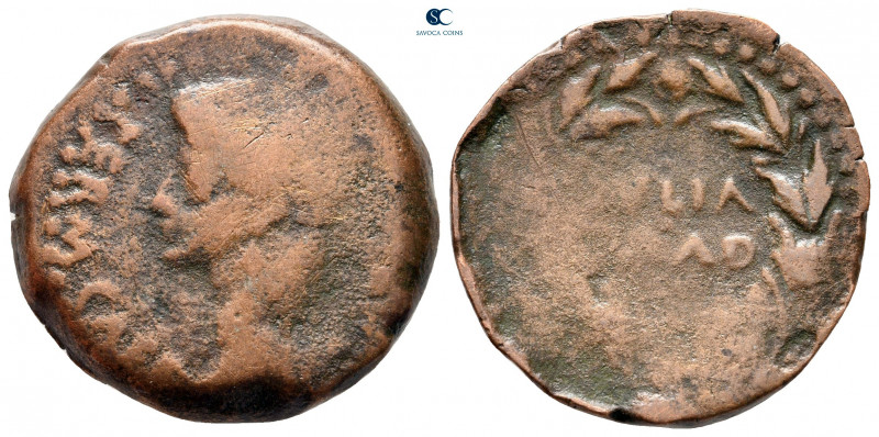 Hispania. Julia Traducta. Augustus 27 BC-AD 14. 
Bronze Æ

26 mm, 9,16 g

...