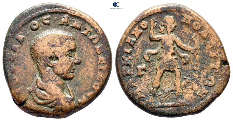 Moesia Inferior. Marcianopolis. Diadumenian as Caesar AD 217-218. 
Bronze Æ

...