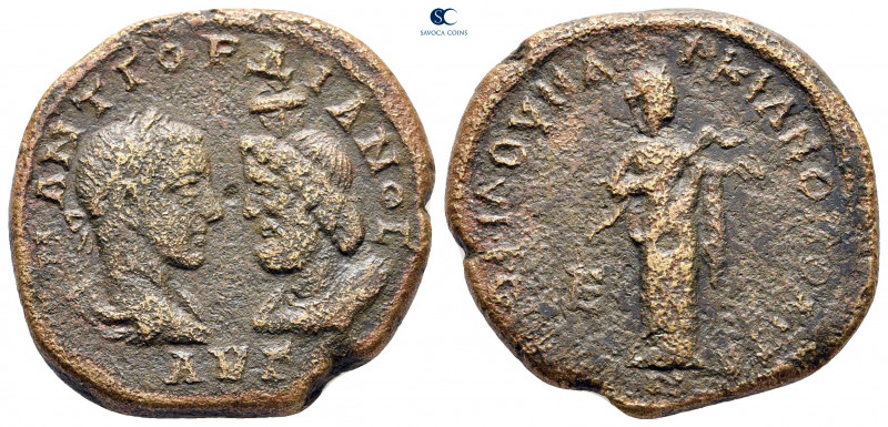 Moesia Inferior. Marcianopolis. Gordian III AD 238-244. 
Bronze Æ

28 mm, 14,...