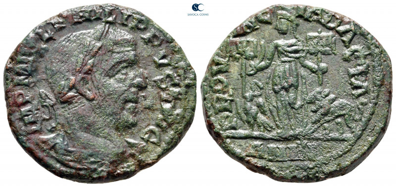 Dacia. Philip I Arab AD 244-249. 
Bronze Æ

29 mm, 15,73 g



very fine