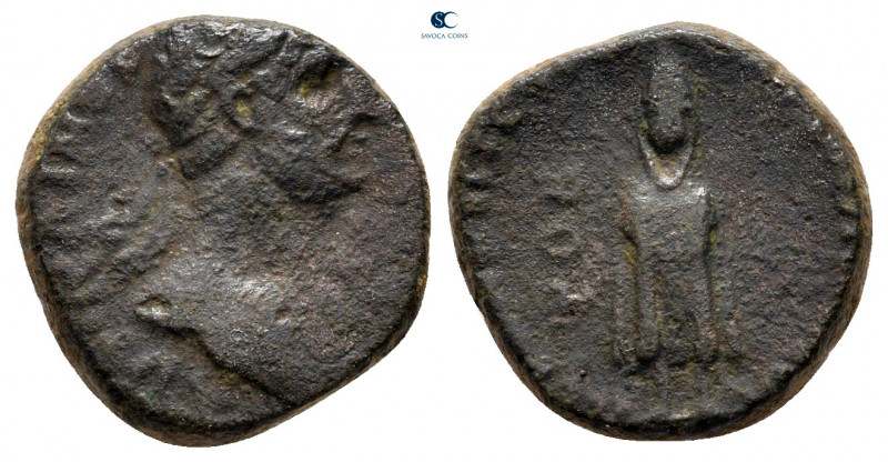 Mysia. Pergamon. Hadrian AD 117-138. 
Bronze Æ

14 mm, 3,49 g



nearly v...