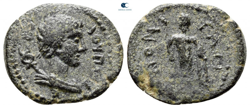 Troas. Pionia. Pseudo-autonomous issue AD 100-200. 
Bronze Æ

17 mm, 1,85 g
...