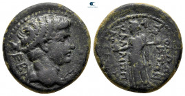 Caria. Apollonia Salbake. Tiberius AD 14-37. Bronze Æ