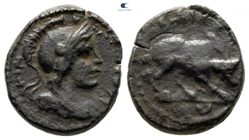 Caria. Trapezopolis. Pseudo-autonomous issue. Time of Antoninus Pius AD 138-161....