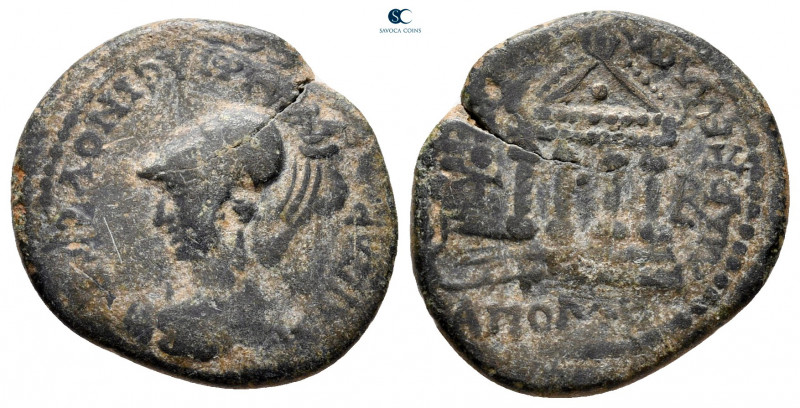 Lydia. Apollonierum. Pseudo-autonomous issue AD 69-79. 
Bronze Æ

20 mm, 3,22...