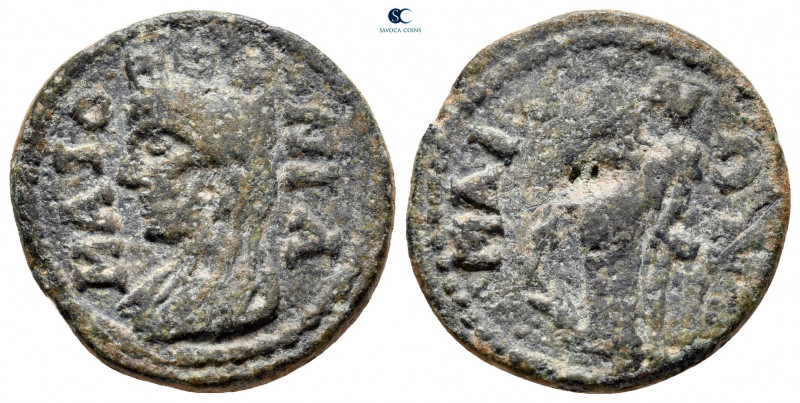 Lydia. Maionia. Time of Trajan Decius AD 249-251. 
Bronze Æ

21 mm, 4,98 g
...