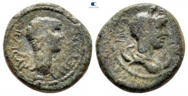Lydia. Nysa. Nero AD 54-68. Bronze Æ
