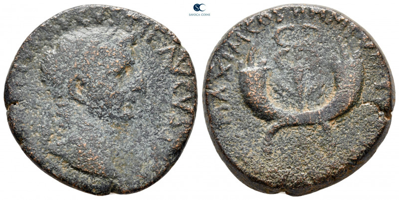 Tiberius AD 14-37. Samosata
Dupondius Æ

28 mm, 16,67 g



fine