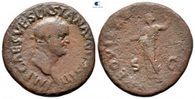 Vespasian AD 69-79. Rome. As Æ