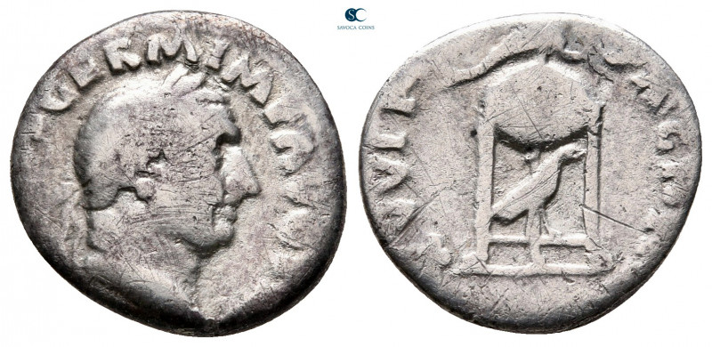 Vitellius AD 69-69. Rome
Denarius AR

17 mm, 2,81 g



fine