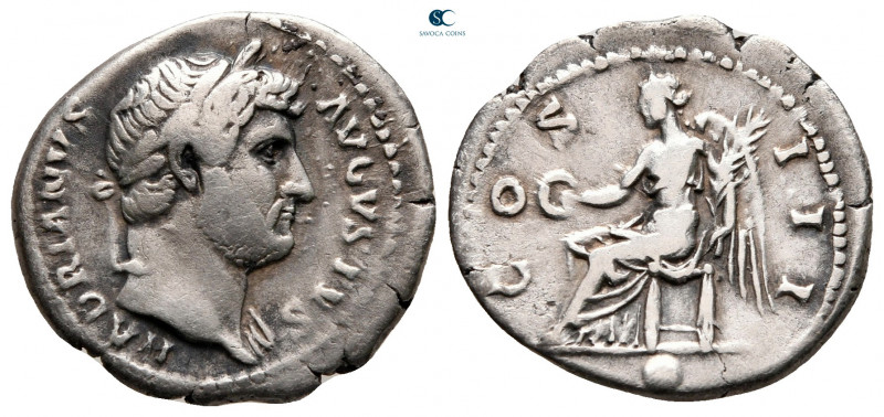 Hadrian AD 117-138. Rome
Denarius AR

18 mm, 2,67 g



nearly very fine