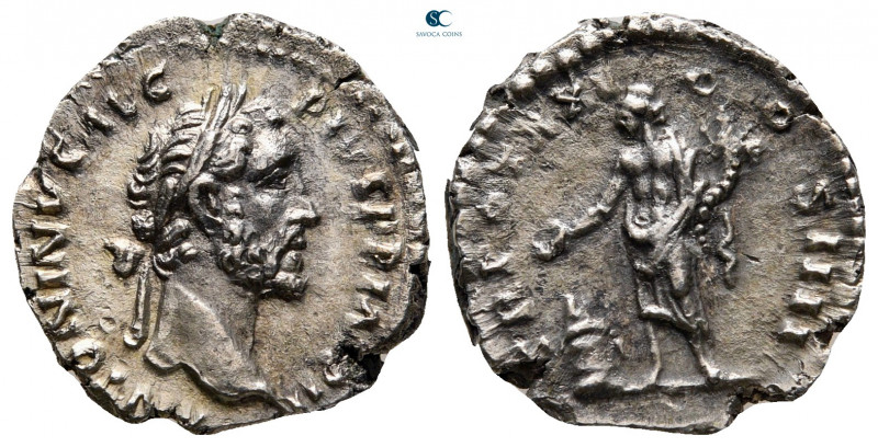 Antoninus Pius AD 138-161. Rome
Denarius AR

17 mm, 3,25 g



good very f...