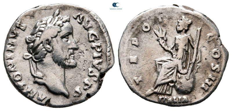 Antoninus Pius AD 138-161. Rome
Denarius AR

17 mm, 2,82 g



very fine