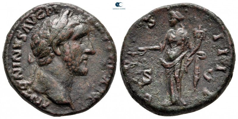 Antoninus Pius AD 138-161. Rome
As Æ

25 mm, 11,62 g



very fine