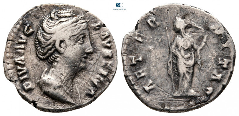 Diva Faustina I after AD 140-141. Rome
Denarius AR

17 mm, 2,84 g



near...