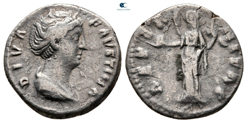Diva Faustina I after AD 140-141. Rome
Denarius AR

17 mm, 3,00 g



near...
