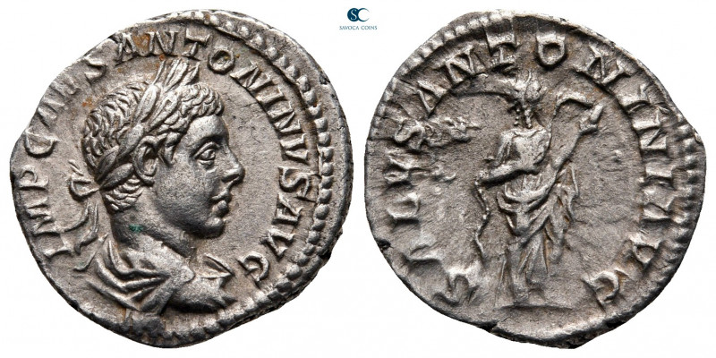 Elagabal AD 218-222. Rome
Denarius AR

17 mm, 3,09 g



very fine