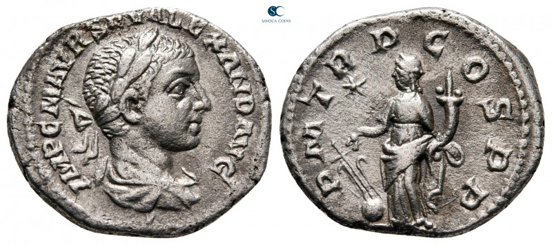 Severus Alexander AD 222-235. Antioch
Denarius AR

18 mm, 3,38 g



very ...