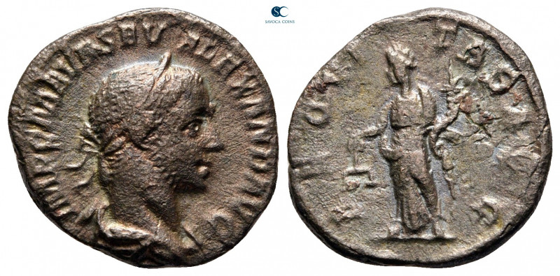 Severus Alexander AD 222-235. Rome
Denarius AR

18 mm, 2,95 g



nearly v...