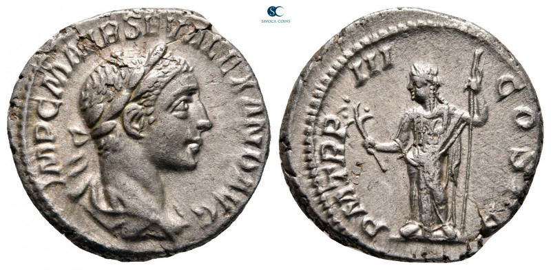 Severus Alexander AD 222-235. Rome
Denarius AR

17 mm, 3,41 g



very fin...