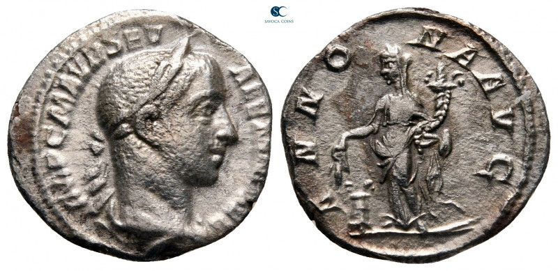 Severus Alexander AD 222-235. Rome
Denarius AR

17 mm, 2,42 g



nearly v...