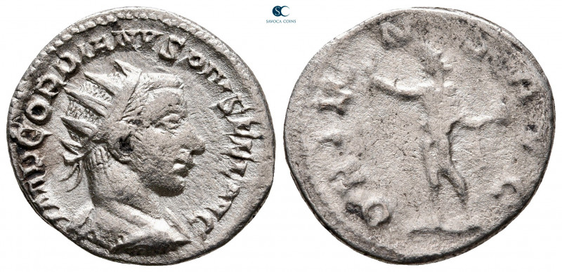 Gordian III AD 238-244. Antioch
Antoninianus AR

22 mm, 3,89 g



nearly ...