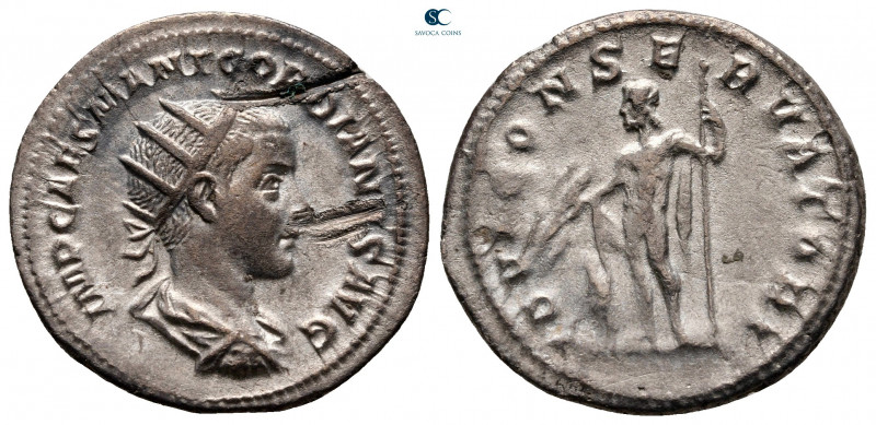 Gordian III AD 238-244. Rome
Antoninianus AR

23 mm, 3,99 g



very fine