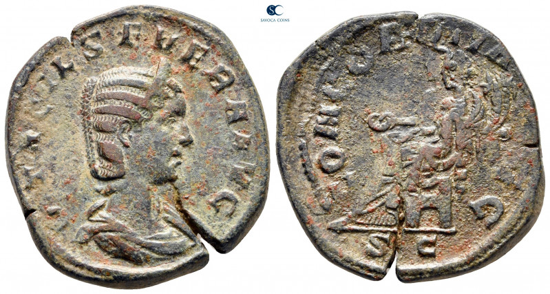 Otacilia Severa AD 244-249. Rome
Sestertius Æ

32 mm, 21,01 g



nearly v...