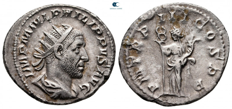 Philip I Arab AD 244-249. Rome
Antoninianus AR

23 mm, 2,96 g



very fin...