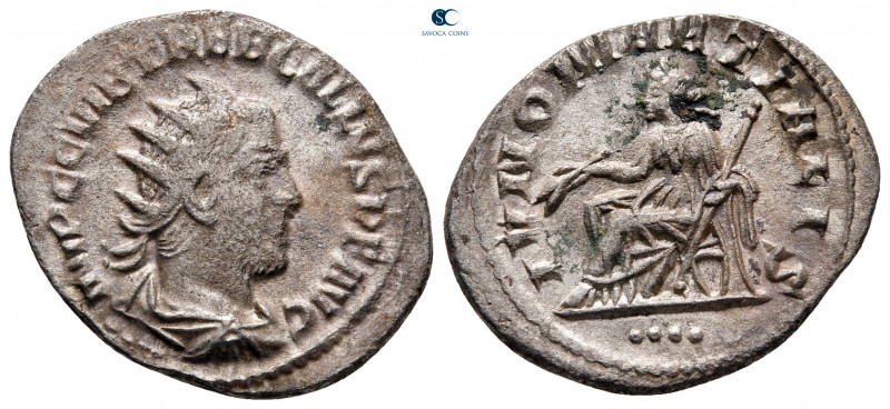 Trebonianus Gallus AD 251-253. Antioch
Antoninianus AR

23 mm, 3,24 g



...