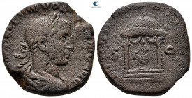 Volusian AD 251-253. Rome. Sestertius Æ