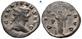 Gallienus AD 253-268. Mediolanum. Antoninianus Æ silvered